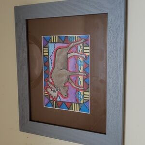Moose Print From DG House Contemporary Native American Woman Artist